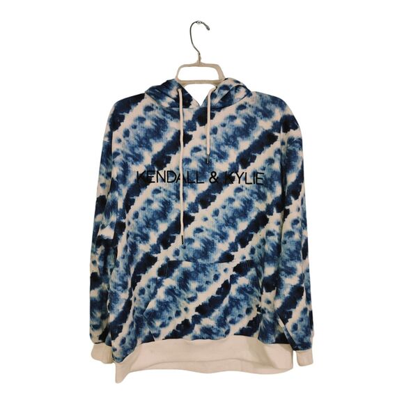 Kendall& Kylie Women’s Hoodie Sweatshirt Long Sleeve Sweater Size L - Picture 1 of 11